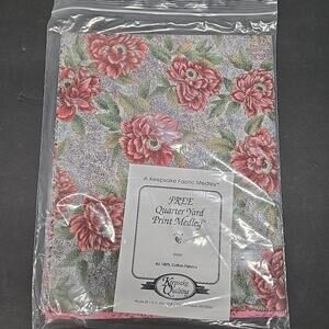 Keepsake Quilting Cotton Fabric Print Medley Quarter Yard #4245 Vintage